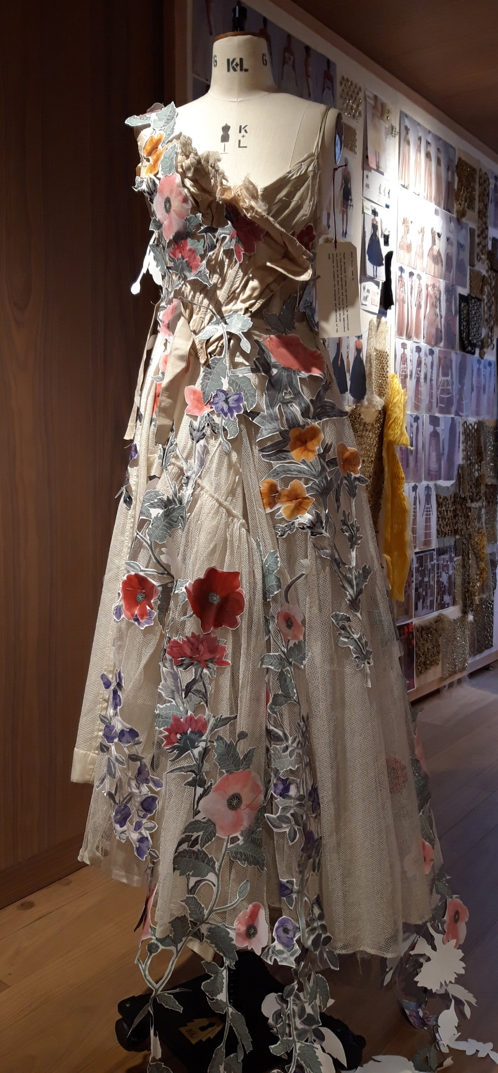 mcqueen flower dress